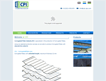 Tablet Screenshot of cpi-glp.com